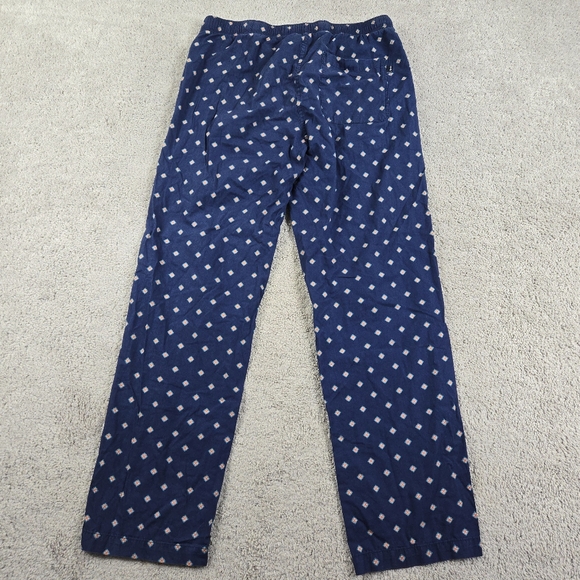 Psycho Bunny Pajama Pants Mens Small Blue All Over Print Lounge Sleep Pockets - Picture 2 of 10